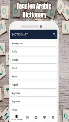 Tagalog Arabic Dictionary android App screenshot 2